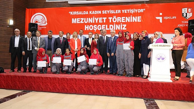 İlk Kadın Seyisler Sertifikalarını Aldı ! 