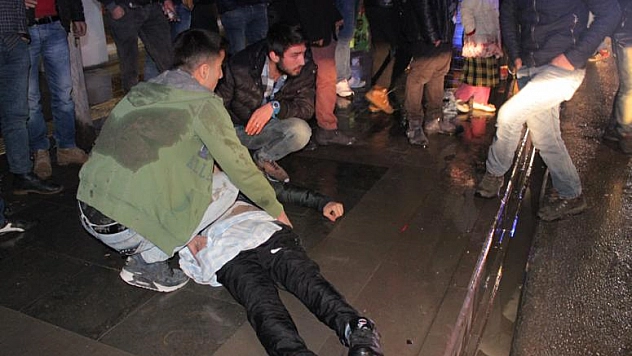 YAN BAKTI KAVGASI KANLI BİTTİ: 1 YARALI