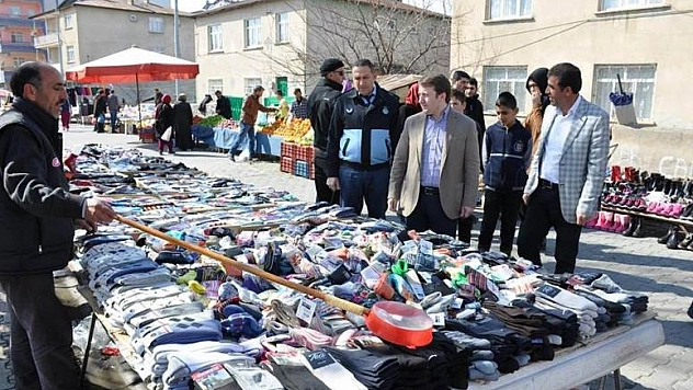 KAYMAKAM SARIOĞLU, PAZARCI ESNAFINI ZİYARET ETTİ