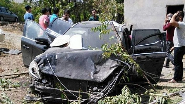 ELAZIĞ'DA TRAFİK KAZASI: 1 ÖLÜ, 5 YARALI