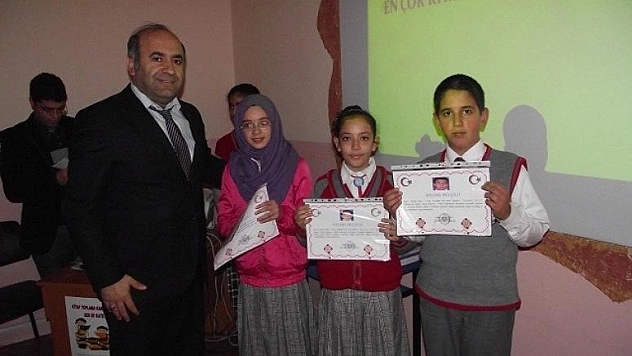 KEBAN'DA KİTAP OKUMA PROJESİ DÜZENLENDİ