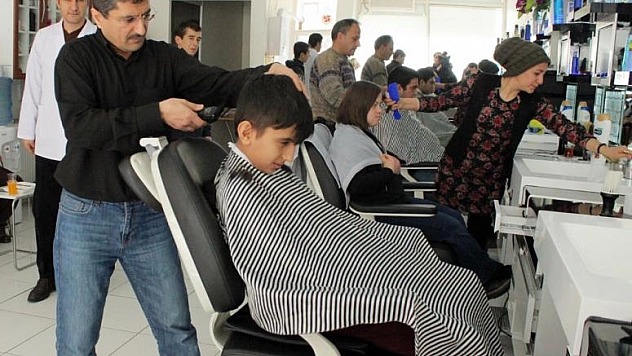 KUAFÖRLERDEN ENGELLİLER İÇİN ÖRNEK PROJE