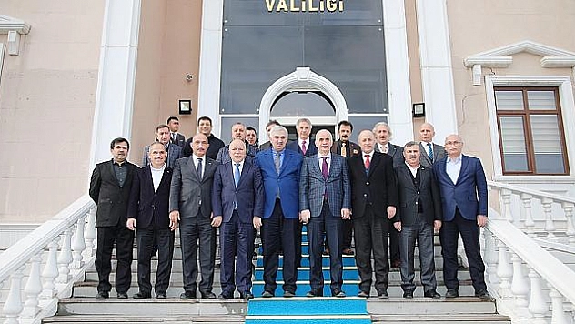 BAŞKANLAR ERZURUM'DA BULUŞTU