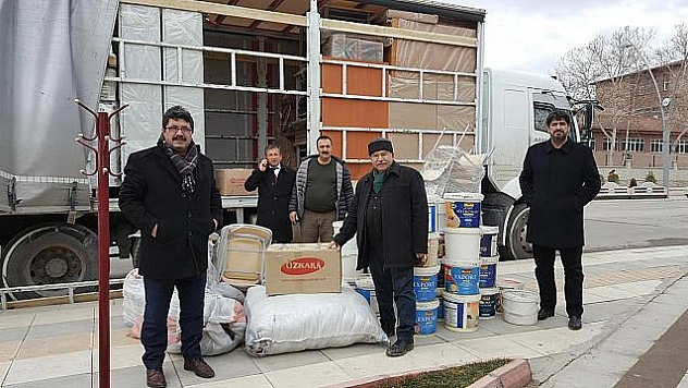 İHTİYAÇ SAHİBİ OKULLARA DESTEK DEVAM EDİYOR 