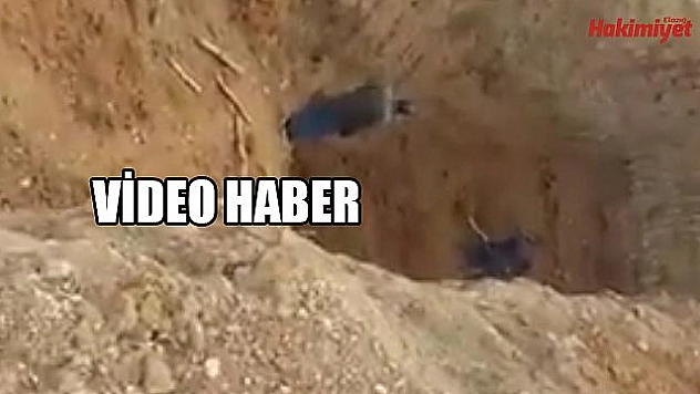 KAÇAK KAZI YAPAN 3 KİŞİ YAKALANDI (VİDEO)