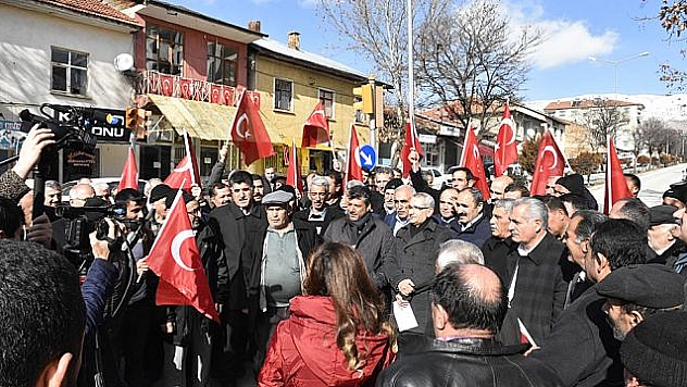 MUHTARLARDAN ZEYTİN DALI HAREKATI'NA DESTEK