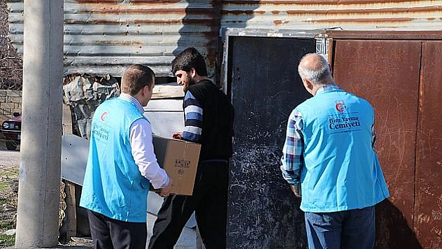 ELAZIĞ'DA 200 AİLEYE YARDIM