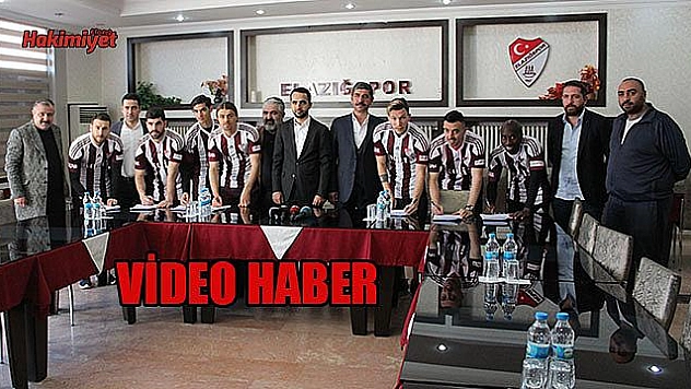 Elazığspor'da imzalar atıldı