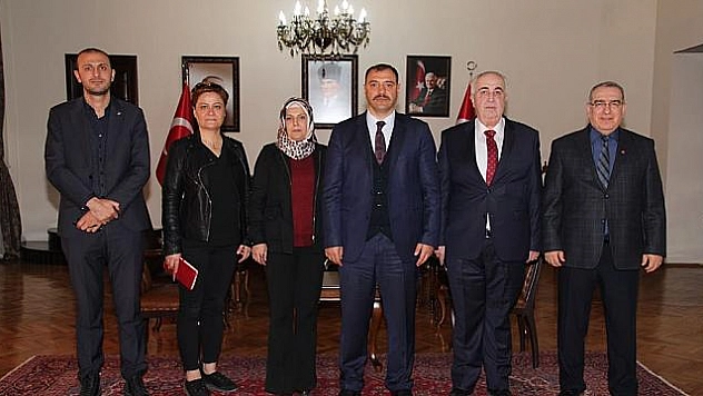 FHGC'DEN VALİ KALDIRIM'A ZİYARET