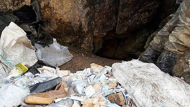 TUNCELİ'DE PKK'NIN KULLANDIĞI 5 SIĞINAK İMHA EDİLDİ