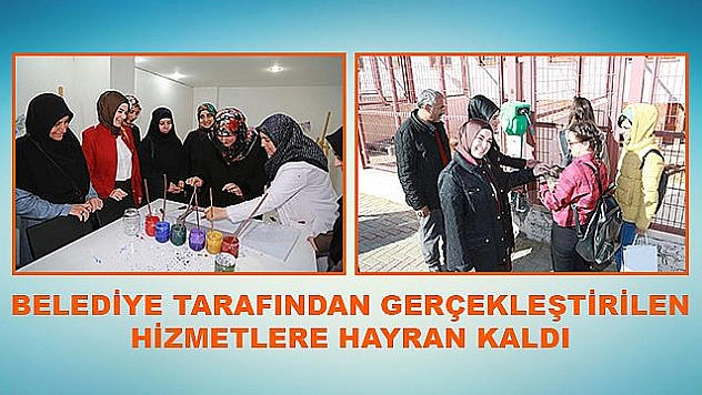 BETÜL SOYSAL BOZDOĞAN'DAN BELEDİYE ÇALIŞMALARINA ÖVGÜ