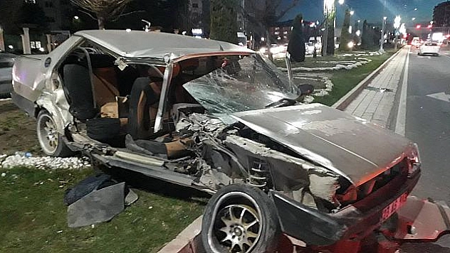 ELAZIĞ'DA TRAFİK KAZASI:2 YARALI 