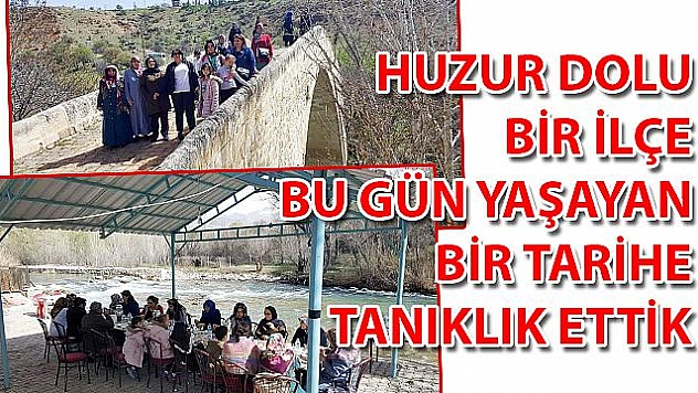 ELAZIĞLI KADINLAR, ÇEMİŞGEZEK İLÇESİNİ GEZDİ