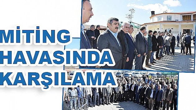 KARAKOÇAN, PALU VE KOVANCILAR BAŞKAN ALAN'I BAĞRINA BASTI