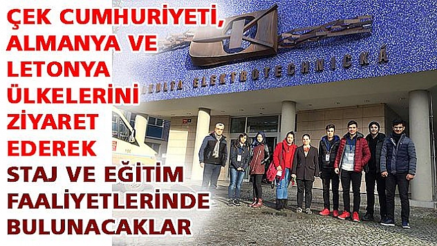  20 ÖĞRENCİ VE 3 ÖĞRETMEN YURT DIŞI EĞİTİM FAALİYETLERİNDE BULUNACAK 