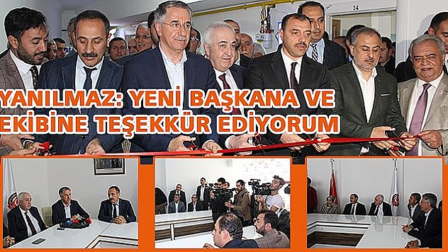 CEMİYET YENİ BİNASINDA