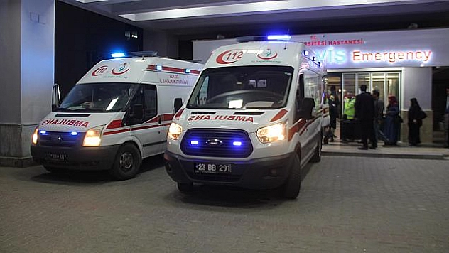 ELAZIĞ'DA SİLAH İLE  YARALAMA