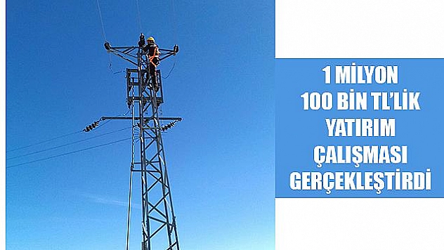 FIRAT EDAŞ' TAN KOVANCILAR İLÇESİNE YATIRIM