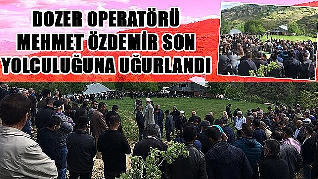 ŞEHİT OPERATÖR SON YOLCULUĞUNA UĞURLANDI