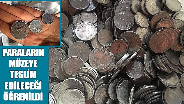 TAŞI ÇEKTİLER BİNLERCE MADENİ PARA DÖKÜLDÜ