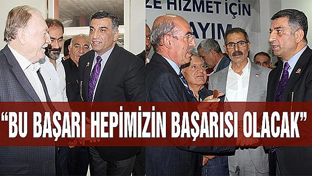 'KENDİMİZİ ANLATARAK İNSANLARDAN OY İSTEYECEĞİZ'