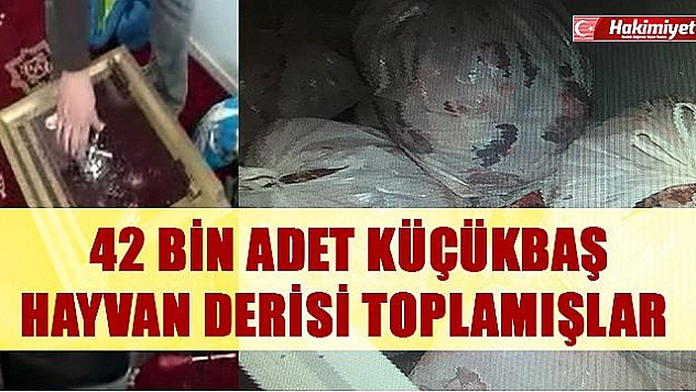 YOKSULLARA DAĞITMAK İÇİN TOPLADIKLARI KURBANLARI SUCUK YAPIP SATTILAR