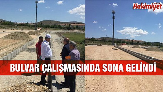 ELAZIĞ' DA YENİ BULVAR YOLU ÇALIŞMALARI DEVAM EDİYOR