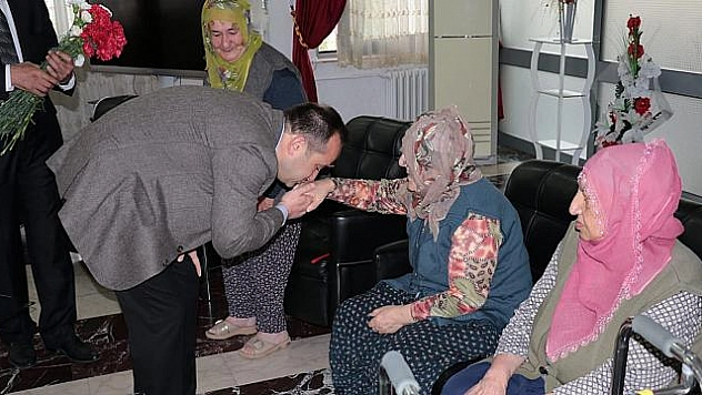 TOLGA AĞAR ZİYARETLERİNE DEVAM EDİYOR 