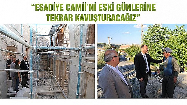 VALİ KALDIRIM, UNESCO DÜNYA MİRASI LİSTESİNE GİREN HARPUT'TA İNCELEMELERDE BULUNDU