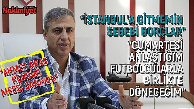 Yümlü: 'Desteğin tamamını aldım!'