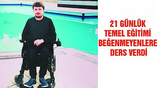 ENGELLİ GENÇTEN DUYGULANDIRAN ASKERLİK MESAJI