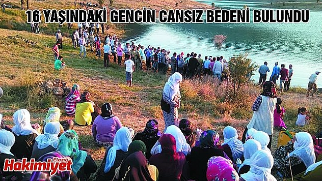 FOTOĞRAF ÇEKERKEN SANDAL'DAN GÖLE DÜŞEN GENCİN CANSIZ BEDENİ BULUNDU