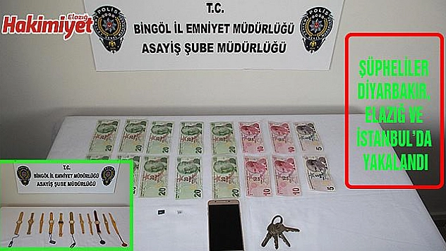 HIRSIZLIK VE DOLANDIRICILIK OLAYLARI AYDINLATILDI