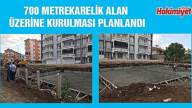 KARAKOÇAN KÜTÜPHANE BİNASI YAPIMINA BAŞLANILDI