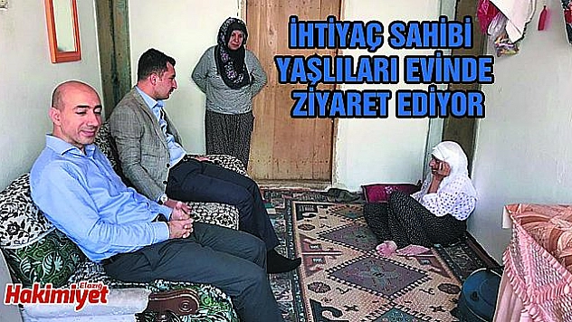 KEBAN KAYMAKAMI ÖZTÜRK'TEN EV ZİYARETLERİ