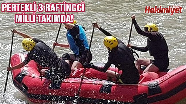 Pertekli Kadın Raftingciler Milli Takımda
