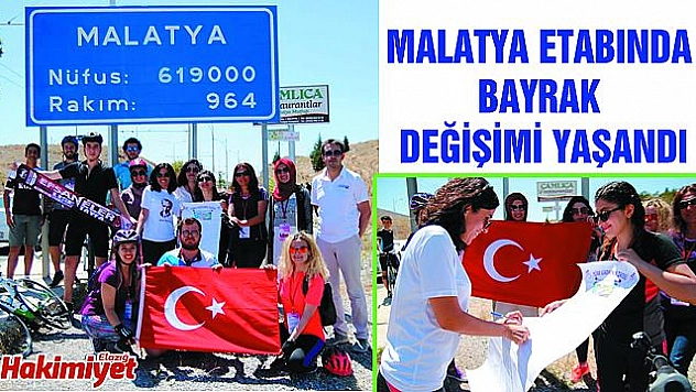 TÜRK KADININ ZAFERİ BİSİKLET TURU' MALATYA'DA