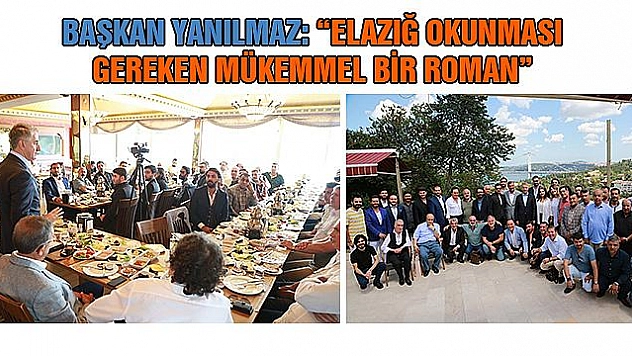 BAŞKAN YANILMAZ, ELAZIĞLI ULUSAL SANATÇILARLA BİR ARAYA GELDİ