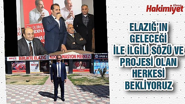 'BİRLİKTE ELAZIĞ KOORDİNASYON MERKEZİ' AÇILDI