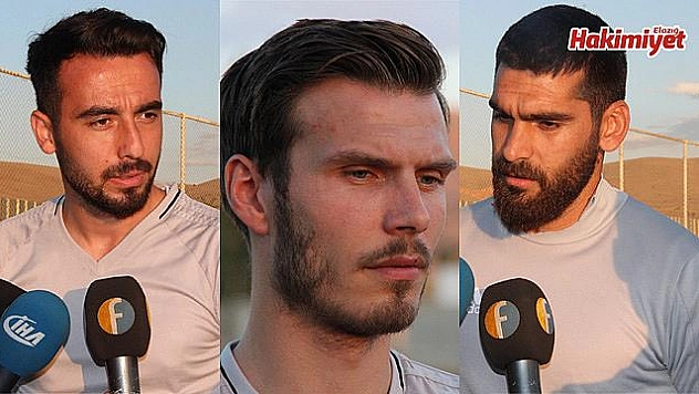 Elazığsporlu futbolcular gelecekten ümitli