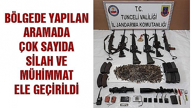 ETKİSİZ HALE GETİRİLEN 10 TERÖRİSTİN SİLAH VE MÜHİMMATLARI ELE GEÇİRİLDİ
