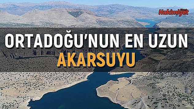 FIRAT NEHRİ 3 ÜLKEYE HAYAT VERİYOR