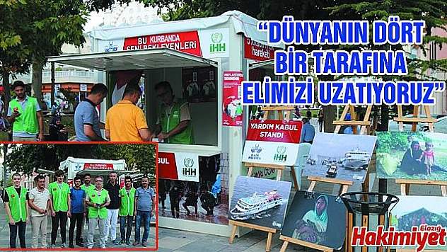İHH TEMSİLCİSİ KILIÇ: '2 MİLYON MÜSLÜMANA ULAŞACAĞIZ'