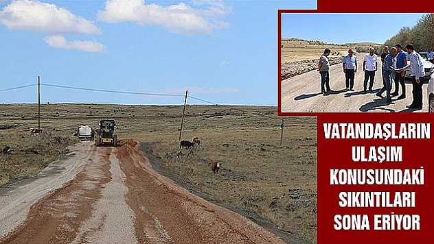 İL ÖZEL İDARESİNİN BELEDİYELERE PROTOKOL İLE  YAPTIĞI YOLLAR TAMAMLANIYOR