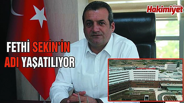 İZMİR KAHRAMANININ ADI ŞEHİR HASTANESİNE VERİLDİ