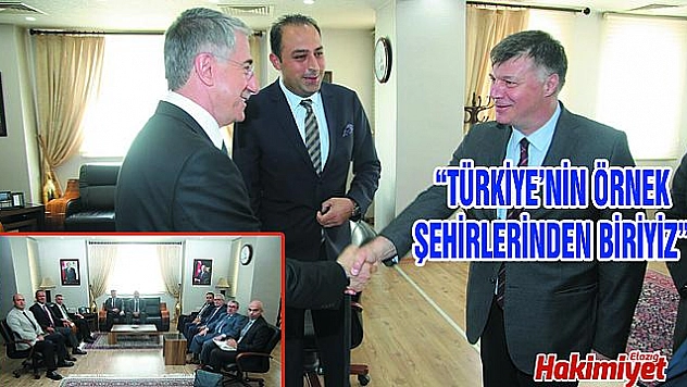 İZODER YETKİLİLERİNDEN YANILMAZ'A ZİYARET