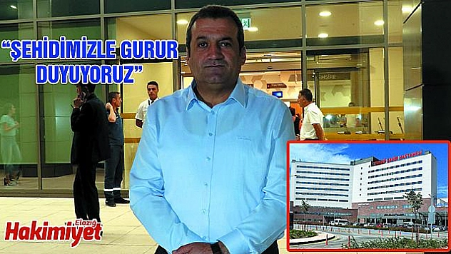 Şehit polis Sekin'in adı memleketindeki hastanede yaşatılacak