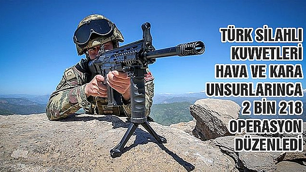 SON BİR HAFTADA 47 TERÖRİST ETKİSİZ HALE GETİRİLDİ