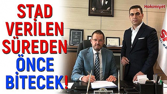 Yeni stadyum için imzalar atıldı!