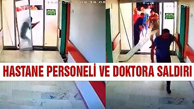 YOĞUN BAKIM KAPSINI KIRIP DOKTORA SALDIRDILAR